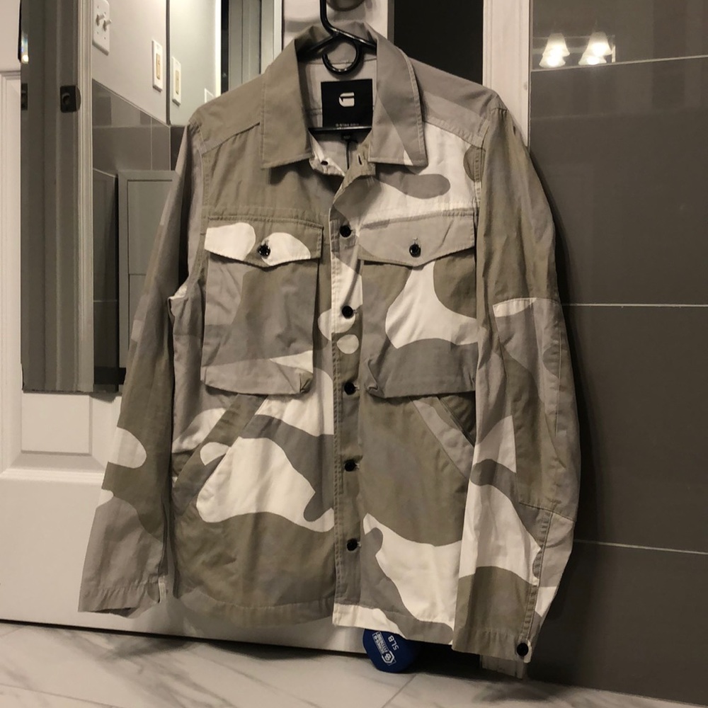NWT Men’s G-Star Raw Type C Army Overshirt